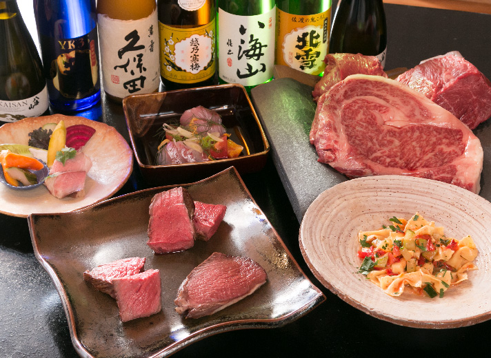 Niigata Japanese Beef Variety Plate